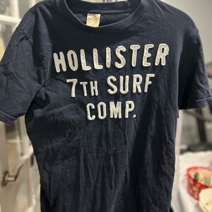 Hollister Navy Surf Competition Tee